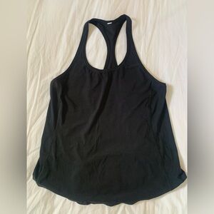 Lululemon Black Racerback Tank Top